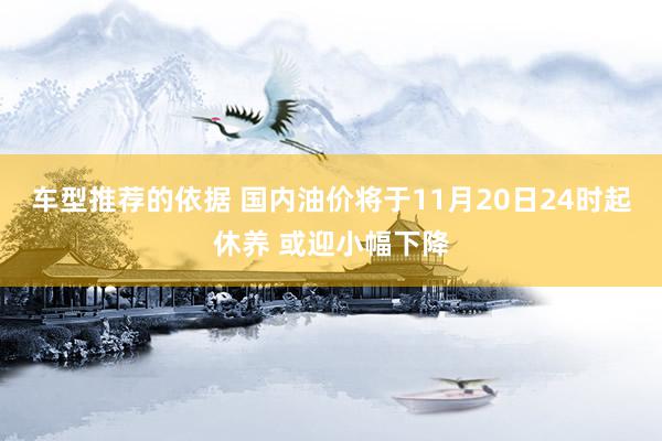 车型推荐的依据 国内油价将于11月20日24时起休养 或迎小幅下降